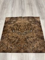 Burr Walnut - 2 NATURAL WOOD Sheets - Marquetry- 2 @ 590mm x 290mm each - (303)