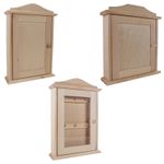 Wooden Key Box Decorative Wall Hanging Cabinet Rack Holder Cupboard Organiser