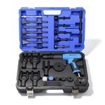 27PCS Heavy Duty Pneumatic Air Hammer Chisel Kit Vibration Impact Tool 2500BPM