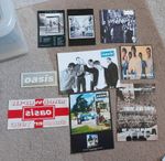 Britpop Era Promotional Material Oasis, Blur Postcards, Stickers Etc.