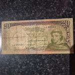 1964 PORTUGAL 20 Twenty Vinte Escudos Banknote  
