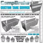 Bespoke Aluminium Fuel Alloy Fuel Tank - For KitCar / Rally / Drift Cars / Boats
