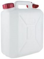 10 Litre Food Grade Plastic Water Container With Pouring Tap & Carry Handle