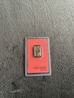 Valcambi Suisse Gold Bar 999.9g 5g Sealed in Assay Card