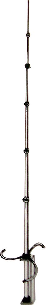 CB Aerial Venom High Gain Silver Rod 1/2 Wave Base Station