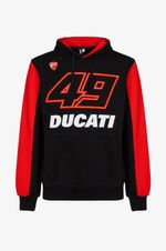 #49 Fabio Di Giannantonio Ducati Corse Racing MotoGP Dual Line T-Shirt Black