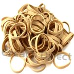 100+ Strong Heavy Duty Thick 2.25" Elastic Natural Rubber Bands 60mm x 6mm No.62