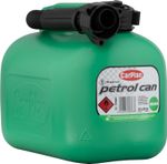CarPlan TPH005 5L Fuel Can, Unleaded Petrol (Green)