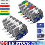 For Brother TZe-231 TZ Label Printer Tape P-Touch Laminated 24mm 18mm 12mm 9mm