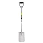 Draper Border Spade Stainless Steel Soft Grip Handle Gardening Digging 83758