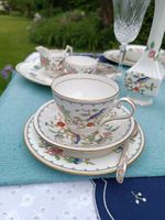Vintage Cup, Saucer, Dessert Plate Aynsley Pembroke