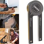 Aluminum Miter Saw Protractor | 7-Inch Rust Proof Angle Finder Featuring