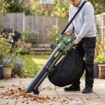 Leaf Blower 3500W 3-in-1  Vacuum Mulcher Garden Cleaner 45L Bag 10m Cable Wheel