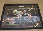 Snap On Honda Racing Cbr Fireblade Large Signed Framed Print HM Plant