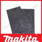 Makita 423036-6 Belt Sander Replacement Carbon Graphite Plate Pad x2 For 9924DB