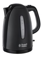 Russell Hobbs Textures Black Cordless Kettle, 1.7L, Fast Boil  - 21271