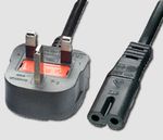 QUALITY POWER LEAD CABLE HP OFFICE JET PRINTERS UK PLUG GO5