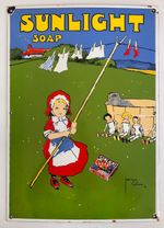 Sunlight Soap - Metal Sign (Dodo Designs - 20 x 14 Inches)