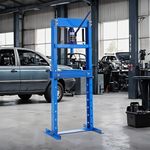 12 Ton H-Frame Hydraulic Bench Workshop Press Heavy Garage Plates Car Bearing