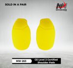 OXFORD MOTORBIKE RIDER JACKETS CE  LEVEL 2 SW-263 SHOULDER PU PROTECTORS PAD