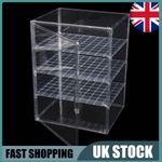 4 Tier Transparent Acrylic Display Cabinet for Action Figure Collection Storage