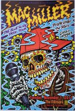 Mac Miller Concert Poster San Francisco 2011 F-1123 The Fillmore
