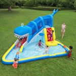 H2OGO Inflatable Water Park Kids Pool Slide Splash Play Center Garden Outdoor