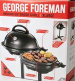 George Foreman 22460 XL Indoor Outdoor Electric Grill Black RRP £98