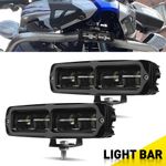 6“ LED Work Light Bar Spot Pods Fog Lamp Offroad Driving Truck 4WD SUV ATV UK