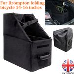 Bike Storage Box Collapsible Carrying Transport Bag with Cover For Brompton Bike