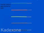 Bus wire cable 4 model train rail DCC layout red blue black green brown 4 Hornby