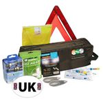 8 Piece European Travel Kit for Driving Abroad Quality Ultimate Safety Abroad 