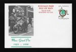 MANX GRAND PRIX 1923 - 1998 75th ANNIVERSARY ISLE OF MAN COMMEMORATIVE MGP COVER