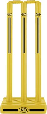 ND Garden Cricket Stumps - Available In 3 Sizes - Durable Moulded Plastic