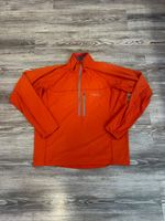 Rab Mens Boreas Matrix Softshell PullOn 1/2 Zip Top Orange Size L/XL Lightweight