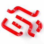 ZAP Aprilia RS125 RS 125 1996-2012 Silicone Radiator Coolant Hose Water Pipe Red