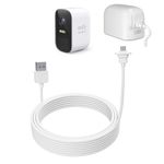 30ft/9m Outdoor Weatherproof Charging Cable for EufyCam 2C/ 2C Pro