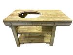 Big Green Egg / Kamado, Heavy Duty BBQ Table. Circular Cut Out To Accomodate BGE