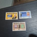 TRINIDAD AND TOBAGO 1979 SG 551-553 SIR ROWLAND HILL  MNH