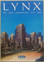 LEYLAND Lynx City Bus Sales Leaflet Brochure c1985 Ref LB1165