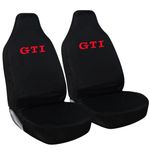 Fits Volkswagen Golf GTI In Red - Front Car Seat Covers - 100% Waterproof