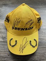 SUPERBIKE CHAMPIONS DUNLOP  SIGNED BASEBALL CAP