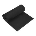 High Density EVA Foam Sheets 5mm Thick 79x13" for Cosplay DIY 1 Roll Black)