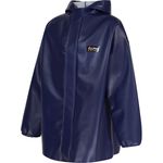 Alpha Solway Chemsol HG Navy Hooded Chemical Jacket S
