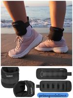 AceSpear 1kg Ankle Wrist Weights Pair for Men Women Gym Walking Fitness Training