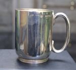 Solid Silver Christening Mug Antique Victorian London 1897 Josiah Williams 91g