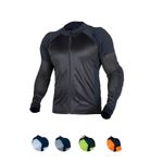 Summer  Mens Mesh Air Vent Motorcycle Motorbike Armour Jacket CE Protector UK