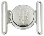 Official Special Air Service SAS Chrome Stable Belt Buckle - UKSF Memorabilia