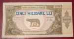 Romania 5.000.000 lei 1947, 5 milioane lei 1947, VF, Large Size, A/I 0190650