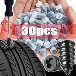 60X Tire Repair Screw In Rubber Plug Nail Car Tyre Puncture Repair Set Off-Road!